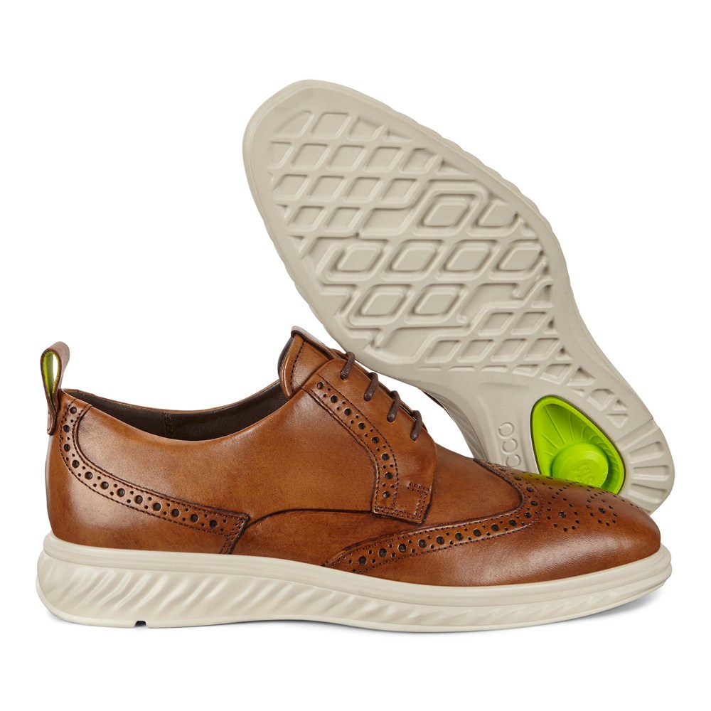 Zapatos Brogue Hombre - ECCO St.1 Hybrid Lite Wingtip - Marrom - VDW634978